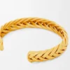 Thin Braided Cuff in Sterling Silver Thin Braided Cuff in Sterling Silver