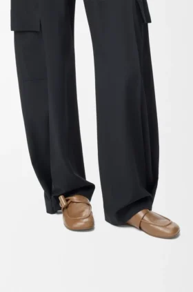Toggle Loafer in Shiny Smooth Calfskin