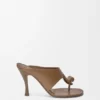 Toggle Sandal in Shiny Smooth Calfskin