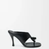 Toggle Sandal in Shiny Smooth Calfskin