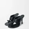 Toggle Sandal in Shiny Smooth Calfskin