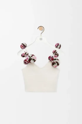 Top in Cotton Blend Top in Cotton Blend