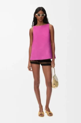 Top in Suede Goatskin Top in Suede Goatskin