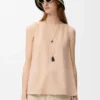 Top in Suede Goatskin Top in Suede Goatskin