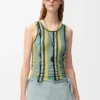 Top in Viscose and Cotton Blend Top in Viscose and Cotton Blend
