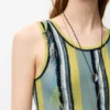 Top in Viscose and Cotton Blend Top in Viscose and Cotton Blend