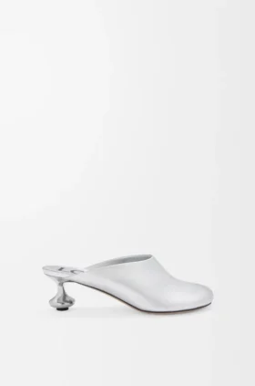 Toy Mule in Laminated Lambskin
