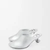 Toy Mule in Laminated Lambskin