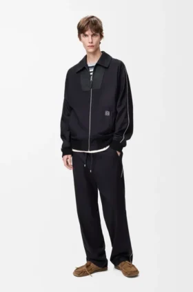 Tracksuit Jacket in Wool