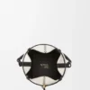 Treasure Bako Bucket in Canvas Jacquard and Calfskin