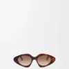 Triangle Slim Sunglasses