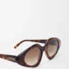 Triangle Slim Sunglasses