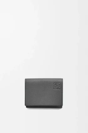 Trifold Wallet in Soft Grained Calfskin