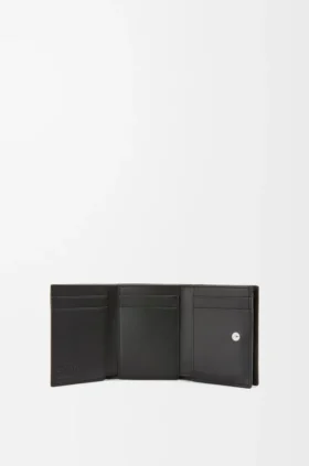Trifold Wallet in Soft Grained Calfskin