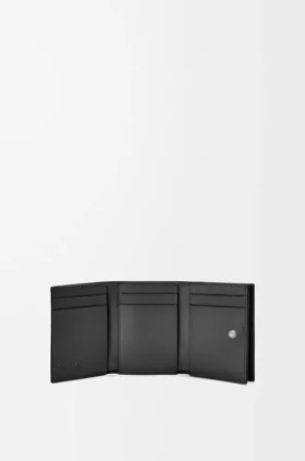 Trifold Wallet in Soft Grained Calfskin