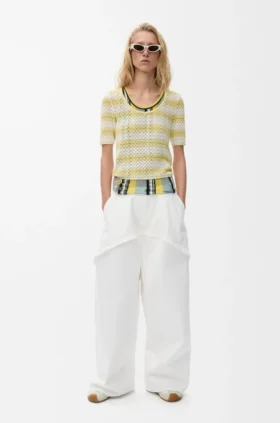 Trousers in Denim
