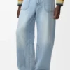 Trousers in Denim