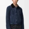 Trucker Jacket in Shearling