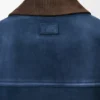 Trucker Jacket in Suede Goat Skin