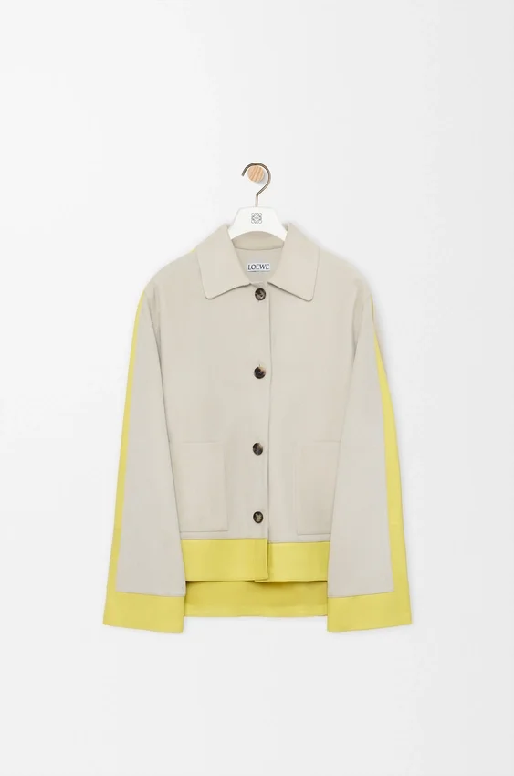 Turn-Up Jacket in Suede Lambskin Turn-Up Jacket in Suede Lambskin