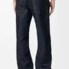 Turn-Up Jeans in Denim