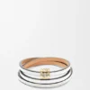 Twist Bangle in Calfskin