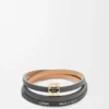 Twist Bangle in Calfskin