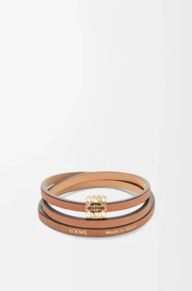 Twist Bangle in Calfskin
