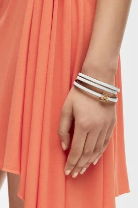 Twist Bangle in Calfskin