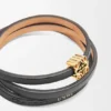 Twist Bangle in Calfskin