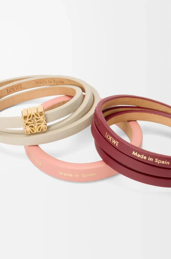 Twist Double Bracelet in Calfskin Twist Double Bracelet in Calfskin