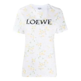 Version Flower Cotton Short Sleeve White S540333Xar-2108