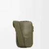 Vertical Crossbody Pocket in Satin Calfskin