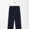 Wide Leg Trousers in Cotton