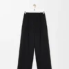 Wide Leg Trousers in Wool