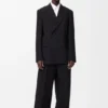 Wide Leg Trousers in Wool