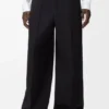 Wide Leg Trousers in Wool