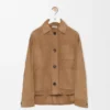 Workwear Jacket in Suede Goatskin Workwear Jacket in Suede Goatskin
