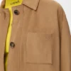 Workwear Jacket in Suede Goatskin Workwear Jacket in Suede Goatskin