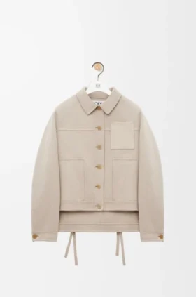Workwear Jacket in Wool and Cashmere