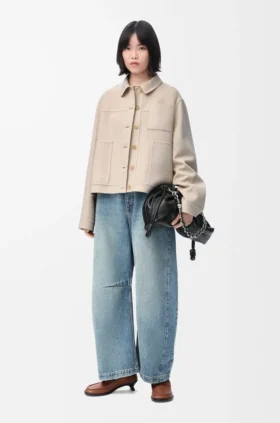 Workwear Jacket in Wool and Cashmere