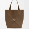 Xl Puzzle Fold Tote in Shiny Calfskin Xl Puzzle Fold Tote in Shiny Calfskin