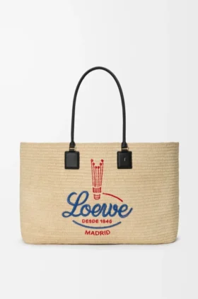 Xl Verano Tote in Raffia