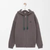Zip-Up Hoodie in Cotton