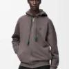 Zip-Up Hoodie in Cotton
