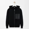 Zip-Up Hoodie in Wool Zip-Up Hoodie in Wool