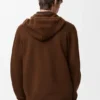 Zip-Up Hoodie in Wool Zip-Up Hoodie in Wool