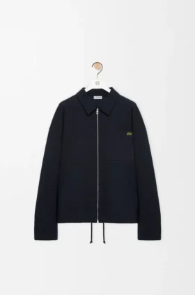 Zip-Up Jacket in Cotton