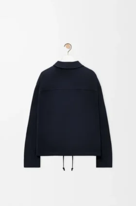Zip-Up Jacket in Cotton