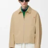 Zip-Up Jacket in Cotton Zip-Up Jacket in Cotton